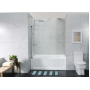 Single Swing Bath Screen -750 Single Swing Bath Screen -750